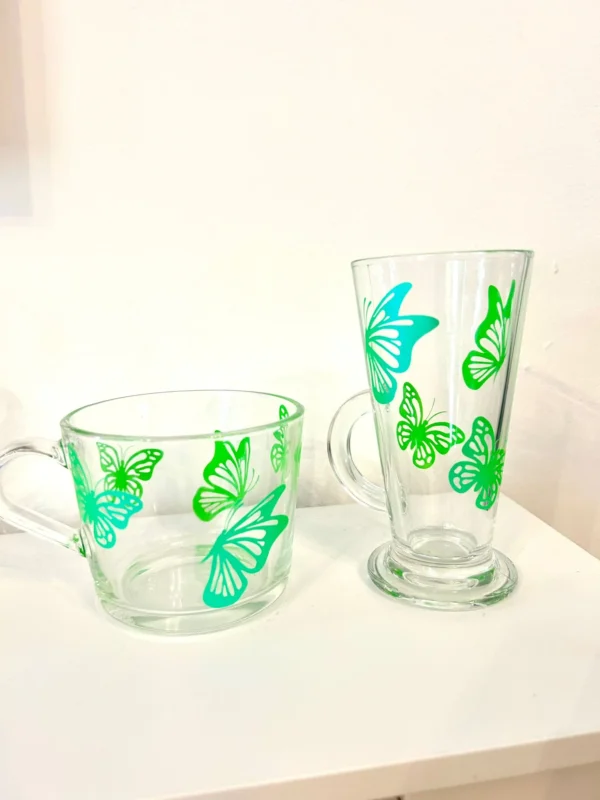 Tall Glass Cups
