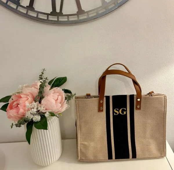 Two Tone Tote Bag (Square)