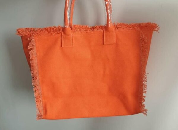 Nylon Frill Tote Bag - Image 2